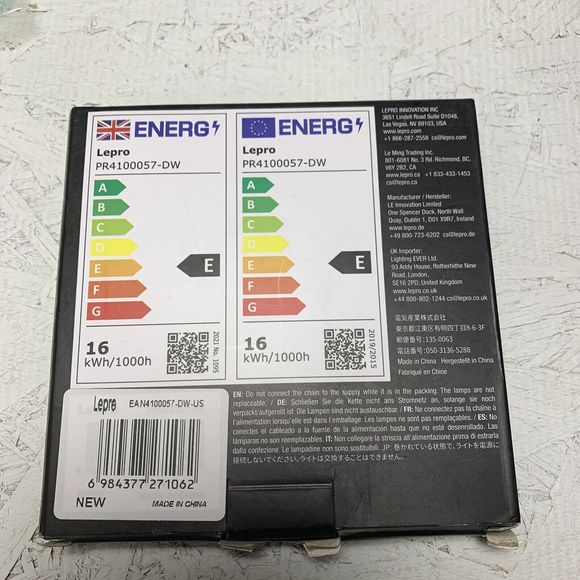 7 Boxes of Lepro LED Tape lights 5m Daylight White 5M/16.4 ft With Connectors - Picture 4 of 8